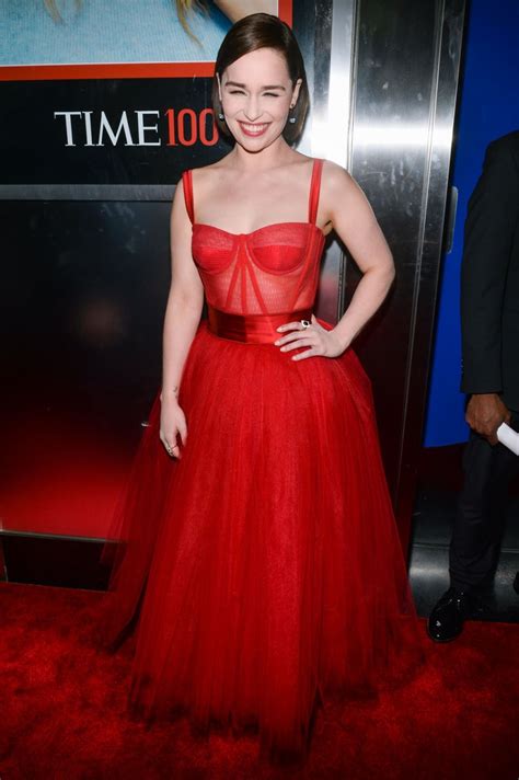 emilia clarke time 100 dress